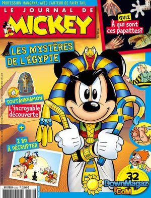 couverture, jaquette Le journal de Mickey 3352  (Disney) Magazine