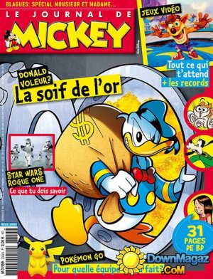 couverture, jaquette Le journal de Mickey 3354  (Disney) Magazine