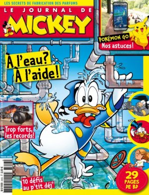 couverture, jaquette Le journal de Mickey 3353  (Disney) Magazine