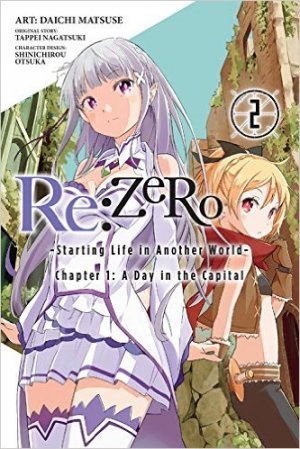 couverture, jaquette Re:Zero - Re:Life in a different world from zero - Premier arc : Une journée à la capitale 2  (Yen Press) Manga