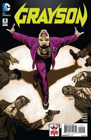 Grayson 9 - Nemesis (Joker 75th Anniversary Variant Cover)