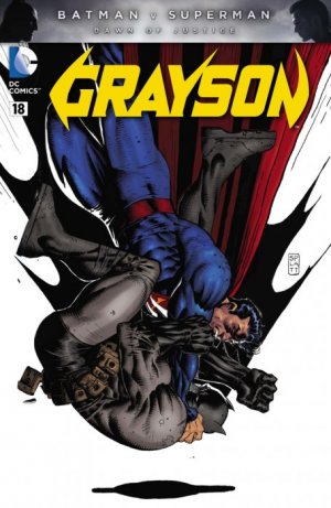 Grayson 18 - Fight Harder (Batman v Superman Variant - Full Color)