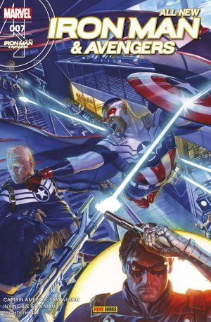 couverture, jaquette All-New Iron Man & Avengers 7 Kiosque (2016 - 2017) (Panini Comics) Comics