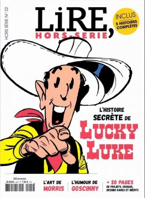 couverture, jaquette Lire 22  - l'histoire secrète de Lucky LukeHors série (Groupe Express-Expansion) Magazine