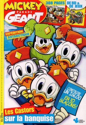 couverture, jaquette Mickey Parade 343  - Les Castors sur la Banquise (Disney Hachette Presse) Périodique