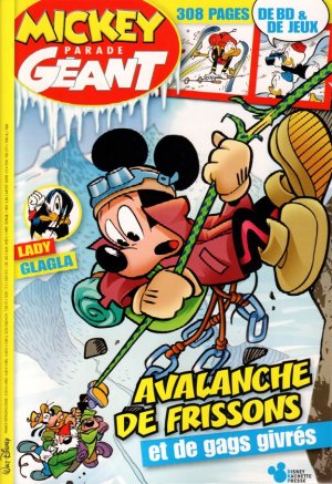 couverture, jaquette Mickey Parade 344  - Avalanche de Frissons (Disney Hachette Presse) Périodique
