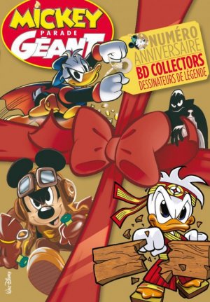 couverture, jaquette Mickey Parade 351  - Numéro Anniversaire - 50 ans (Disney Hachette Presse) Périodique