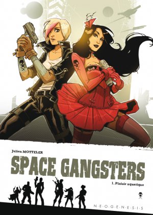 couverture, jaquette Space Gangster 1  - Plaisir aquatique 1.2 (clair de lune bd) BD