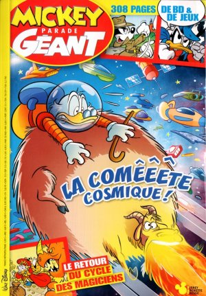 couverture, jaquette Mickey Parade 345  - La Comêêête Cosmique ! (Disney Hachette Presse) Périodique