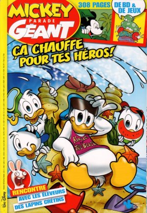 couverture, jaquette Mickey Parade 347  - Ça Chauffe pour Tes Héros  (Disney Hachette Presse) Périodique
