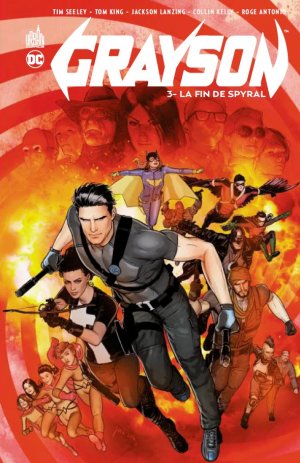 couverture, jaquette Grayson 3  - La Fin de SpyralTPB hardcover (cartonnée) (Urban Comics) Comics