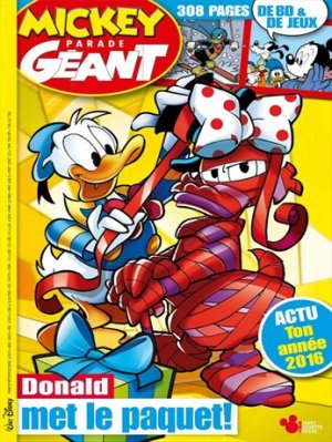 couverture, jaquette Mickey Parade 350  - Donald Met le Paquet ! (Disney Hachette Presse) Périodique