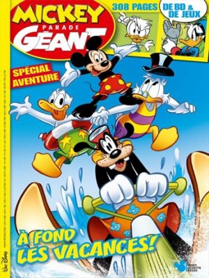 couverture, jaquette Mickey Parade 353  - À Fond les Vacances ! (Disney Hachette Presse) Périodique