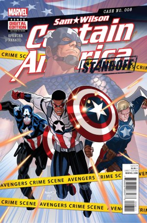 Sam Wilson - Captain America # 8 Issues (2015 - 2017)