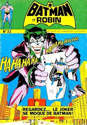 couverture, jaquette Batman 23  - Regardez... Le Joker se moque de BatmanKiosque (1972 - 1980) (Interpresse) Comics