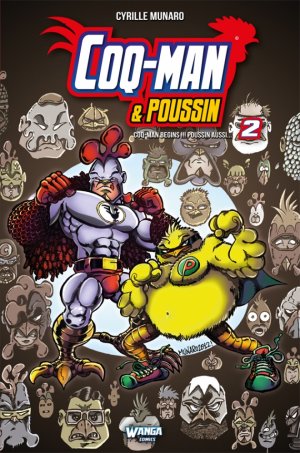 Coq-Man & Poussin