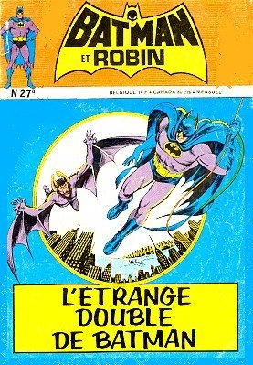 couverture, jaquette Batman 27  - L'étrange double de BatmanKiosque (1972 - 1980) (Interpresse) Comics