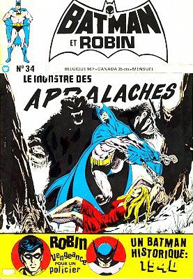couverture, jaquette Batman 34 Kiosque (1972 - 1980) (Interpresse) Comics