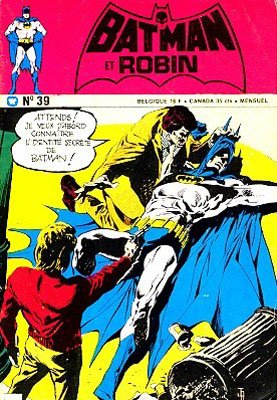 couverture, jaquette Batman 39 Kiosque (1972 - 1980) (Interpresse) Comics