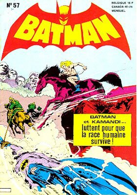 couverture, jaquette Batman 57 Kiosque (1972 - 1980) (Interpresse) Comics