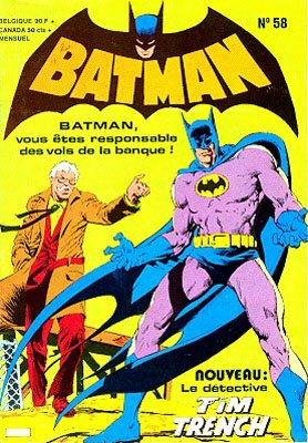 couverture, jaquette Batman 58 Kiosque (1972 - 1980) (Interpresse) Comics