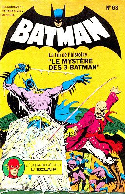 couverture, jaquette Batman 63 Kiosque (1972 - 1980) (Interpresse) Comics