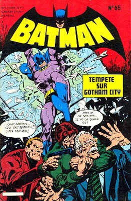 couverture, jaquette Batman 65 Kiosque (1972 - 1980) (Interpresse) Comics