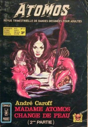 couverture, jaquette Atomos 17  - Madame Atomos change de peau 2/2Kiosque (1968 - 1977) (Arédit) Comics