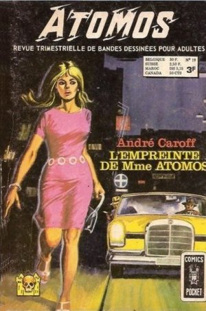couverture, jaquette Atomos 19  - L'empreinte de Mme Atomos 1/2Kiosque (1968 - 1977) (Arédit) Comics