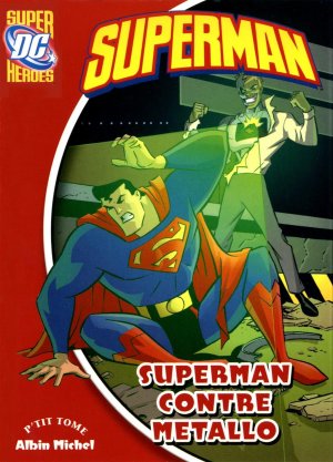 couverture, jaquette Superman (Super DC Heroes) 2  - Superman contre Metallo (Albin Michel Manga) Roman