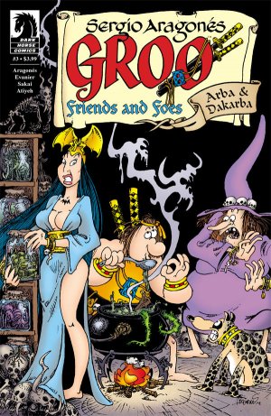 couverture, jaquette Sergio Aragonés' Groo - Friends and Foes 3 Issues (2015 - 2016) (Dark Horse Comics) Comics