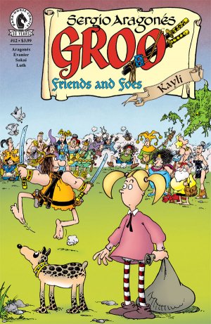 couverture, jaquette Sergio Aragonés' Groo - Friends and Foes 12 Issues (2015 - 2016) (Dark Horse Comics) Comics