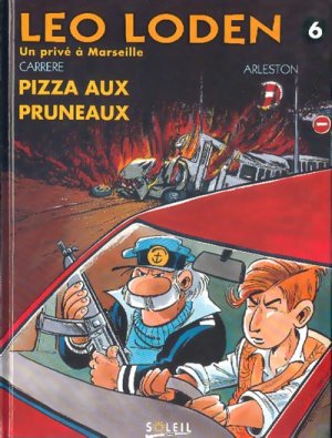 couverture, jaquette Léo Loden 6  - Pizza aux pruneaux (soleil bd) BD
