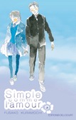 couverture, jaquette Simple comme l'amour 3  (Delcourt Manga) Manga