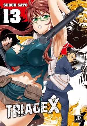 couverture, jaquette Triage X 13  (Pika) Manga