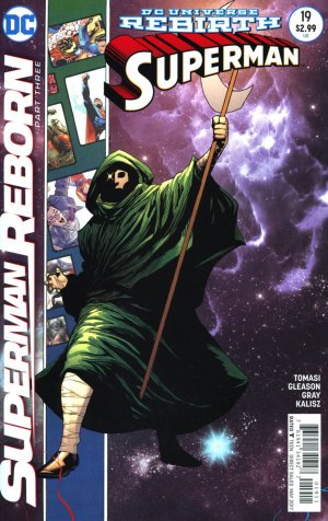couverture, jaquette Superman 19  - Superman Reborn 3Issues V4 (2016 - 2018) (DC Comics) Comics