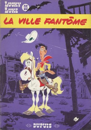 couverture, jaquette Lucky Luke 25  - La ville fantômeRéédition brochée (dupuis) BD
