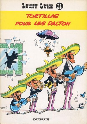 couverture, jaquette Lucky Luke 31  - Tortillas pour les DaltonRéédition brochée (dupuis) BD