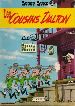 couverture, jaquette Lucky Luke 12  - Les cousins DaltonRéédition brochée (dupuis) BD