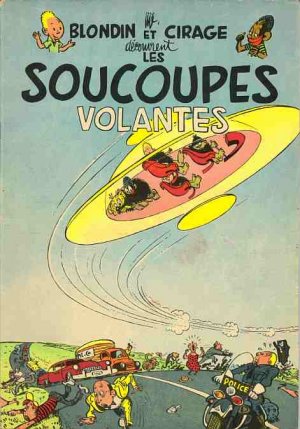 Blondin et Cirage 9 - Les soucoupes volantes