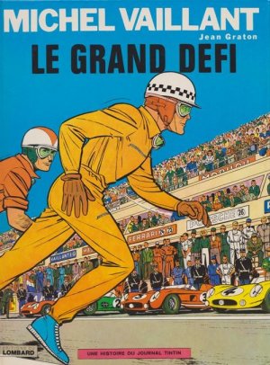 couverture, jaquette Michel Vaillant 1  - Le grand défi (editions du lombard) BD