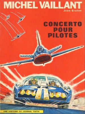 couverture, jaquette Michel Vaillant 13  - Concerto pour pilotes (editions du lombard) BD