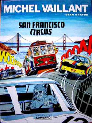 couverture, jaquette Michel Vaillant 29  - San Francisco circus (editions du lombard) BD