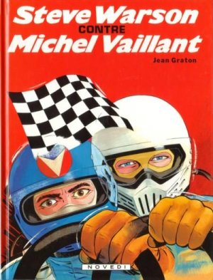 couverture, jaquette Michel Vaillant 38  - Steve Warson contre Michel Vaillant (Novedi) BD