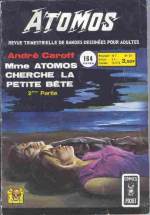 couverture, jaquette Atomos 24  - Mme Atomos cherche la petite bête (2ème partie)Kiosque (1968 - 1977) (Arédit) Comics