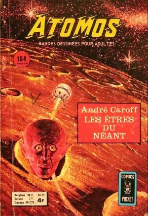 couverture, jaquette Atomos 29  - Les êtres du néant (1re partie)Kiosque (1968 - 1977) (Arédit) Comics