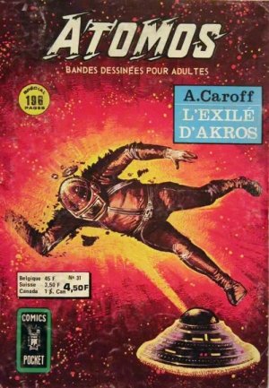 couverture, jaquette Atomos 31  - L'exilé d'akrosKiosque (1968 - 1977) (Arédit) Comics