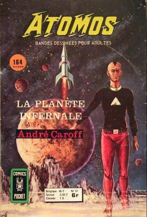 couverture, jaquette Atomos 33  - La planète infernale (2e partie)Kiosque (1968 - 1977) (Arédit) Comics