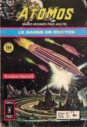 couverture, jaquette Atomos 36  - Le bagne de Rostos (1re partie)Kiosque (1968 - 1977) (Arédit) Comics