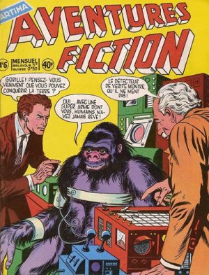 Aventures Fiction 6 - La guerre des gorilles contre la Terre